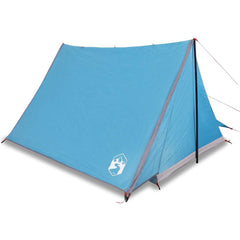 vidaXL Camping Tent 2-Person Blue Waterproof 2