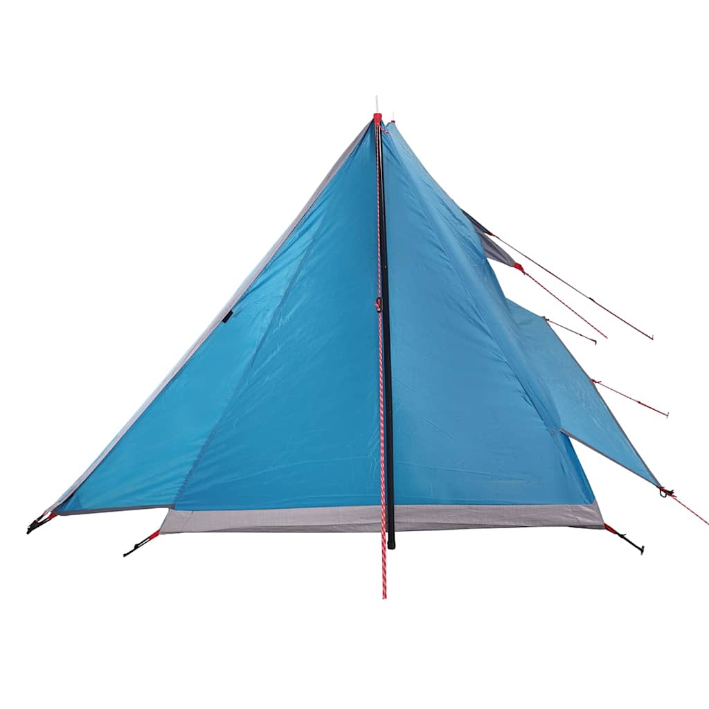 vidaXL Camping Tent 2-Person Blue Waterproof 6