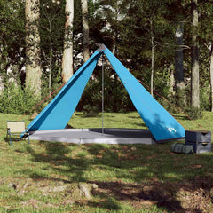 vidaXL Family Tent Tipi 8-Person Blue Waterproof 3