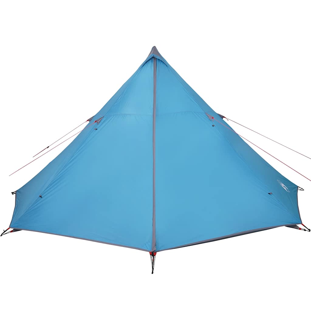 vidaXL Family Tent Tipi 8-Person Blue Waterproof 6