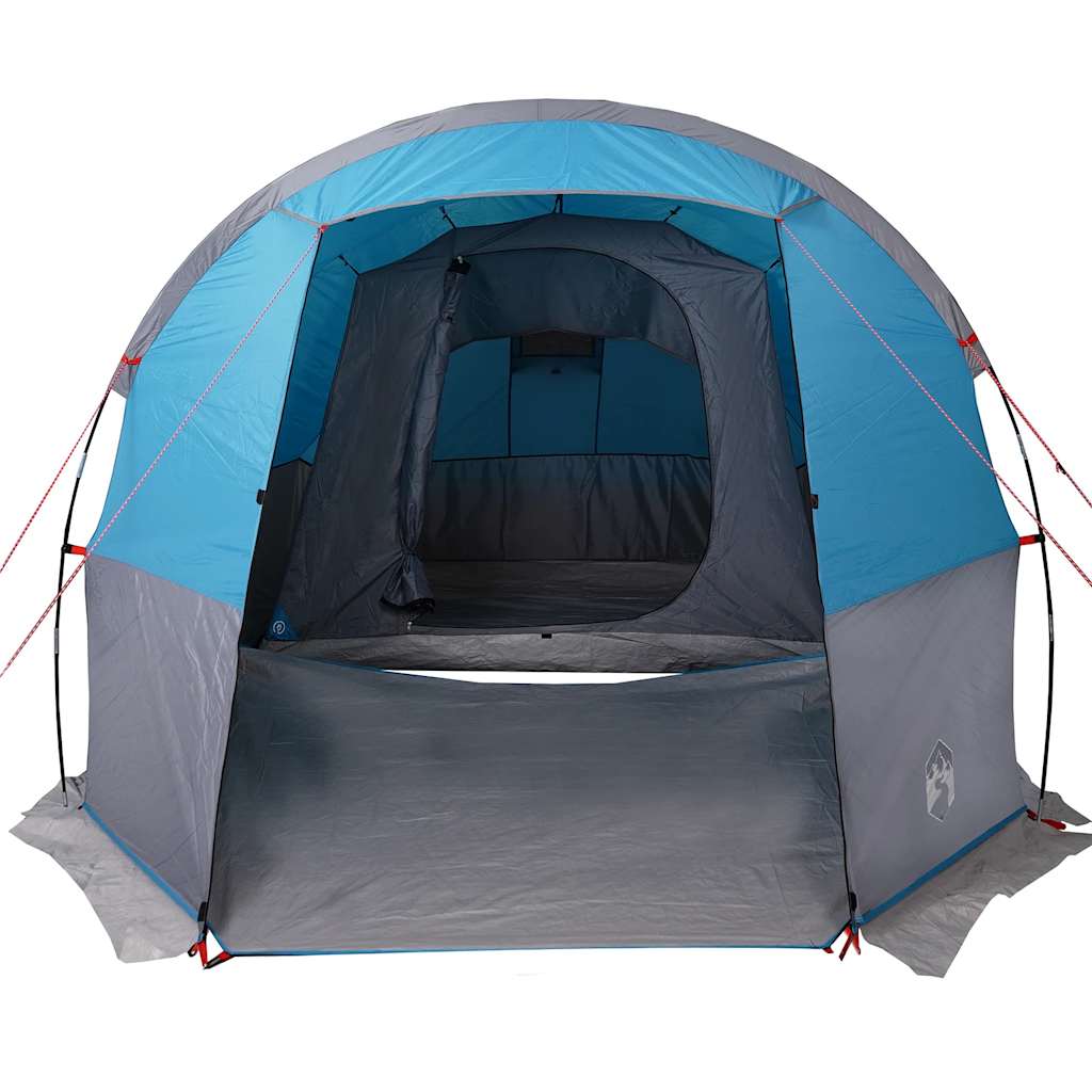 Camping Tent Tunnel 4-Person Waterproof Blue