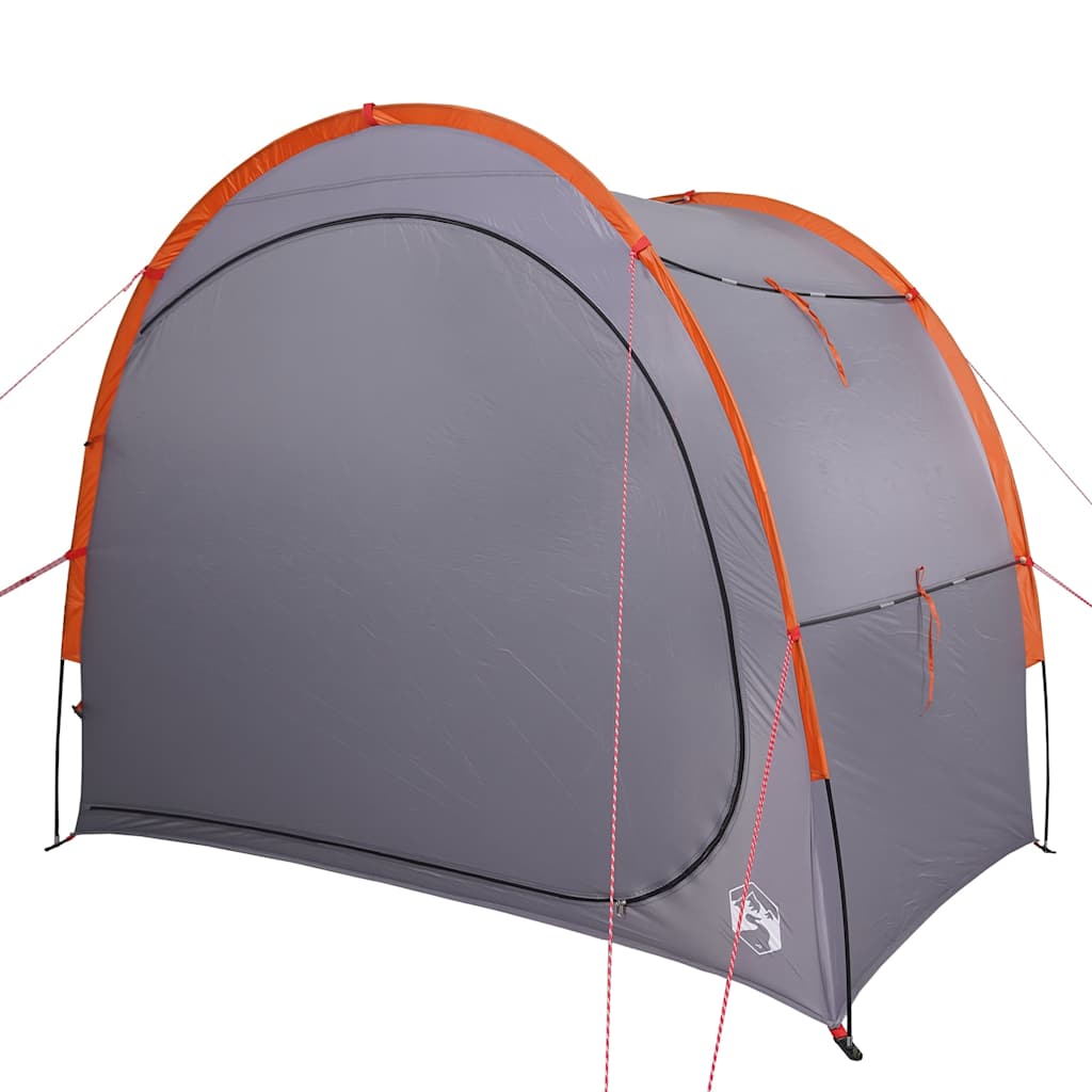 vidaXL Storage Tent Grey and Orange Waterproof 2