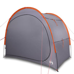 vidaXL Storage Tent Grey and Orange Waterproof 4