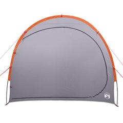 vidaXL Storage Tent Grey and Orange Waterproof 6