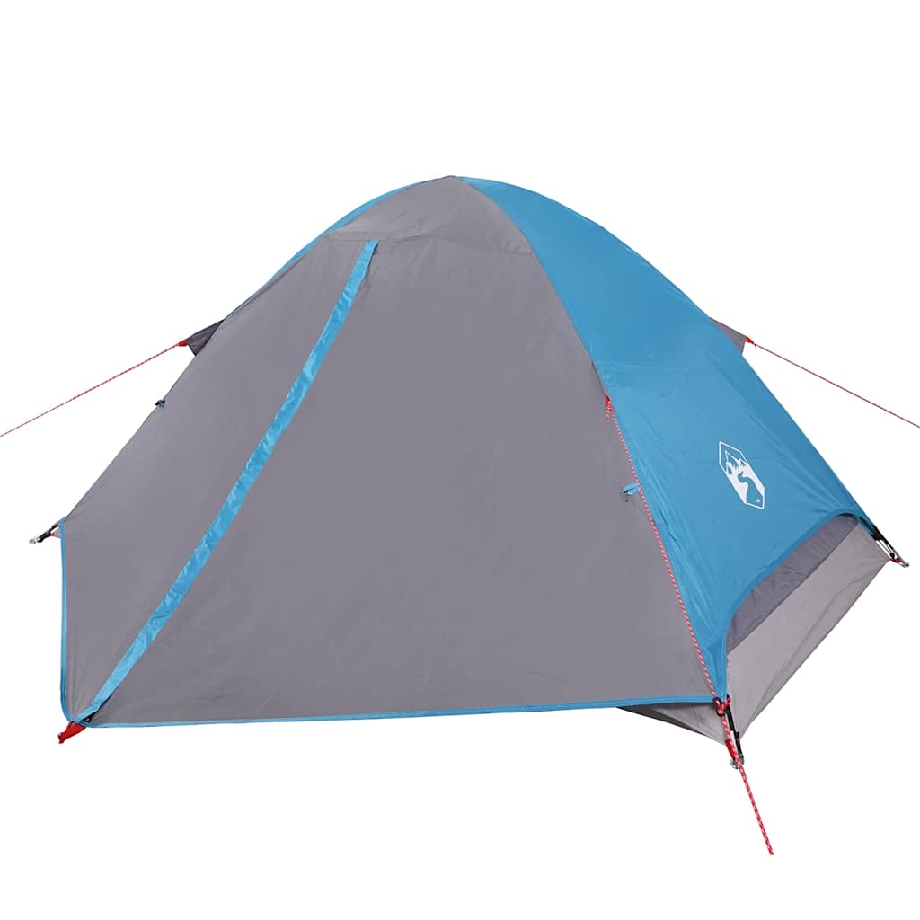 vidaXL Camping Tent Dome 2-Person Blue Waterproof 2