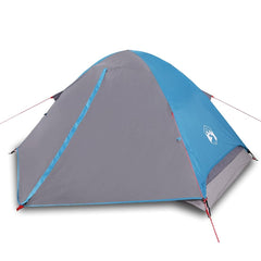 vidaXL Camping Tent Dome 2-Person Blue Waterproof 4