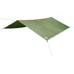 vidaXL Camping Tarp Green 420x440 cm Waterproof 2