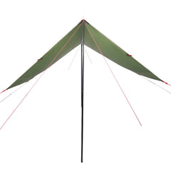vidaXL Camping Tarp Green 430x380x210 cm Waterproof 3