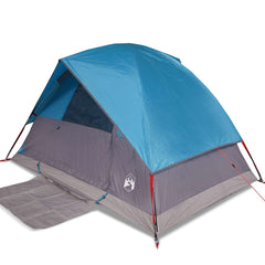 vidaXL Camping Tent Dome 2-Person Blue Waterproof 2