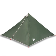 vidaXL Family Tent Tipi 7-Person Green Waterproof 2