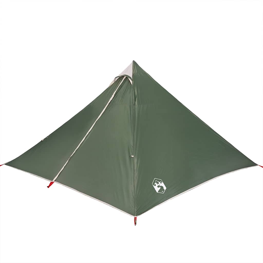 vidaXL Family Tent Tipi 7-Person Green Waterproof 4