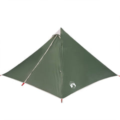 vidaXL Family Tent Tipi 7-Person Green Waterproof 4