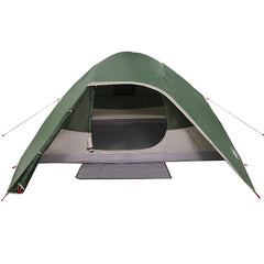 vidaXL Camping Tent Dome 4-Person Green Waterproof 6