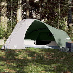 Camping Tent Dome 4-Person Waterproof Green