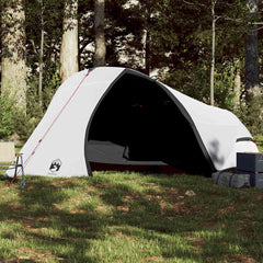 Camping Tent Dome 4-Person Waterproof White