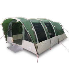Family Tent Tunnel 8-Person Waterproof Green