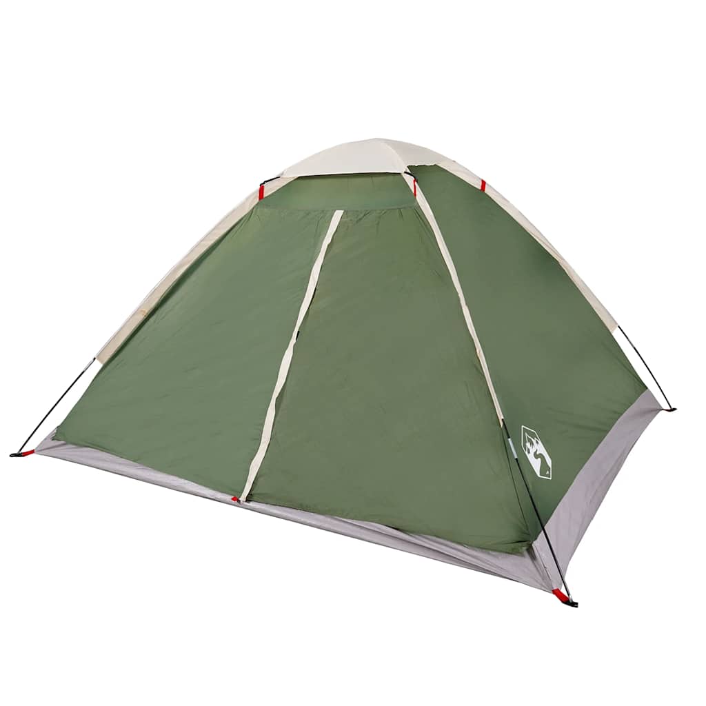 vidaXL Camping Tent Dome 2-Person Green Waterproof 6