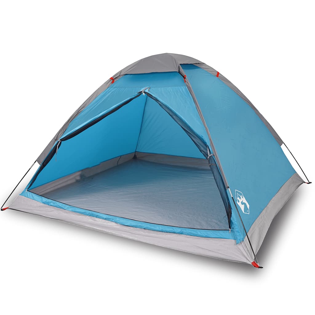 vidaXL Camping Tent Dome 2-Person Blue Waterproof 2