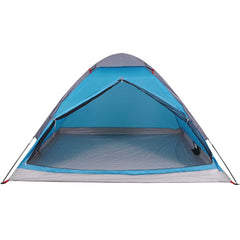 vidaXL Camping Tent Dome 2-Person Blue Waterproof 5