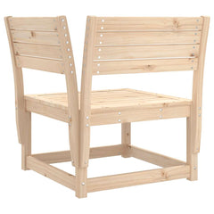 vidaXL Garden Sofa Corner 73x73x78 cm Solid Wood Pine 6