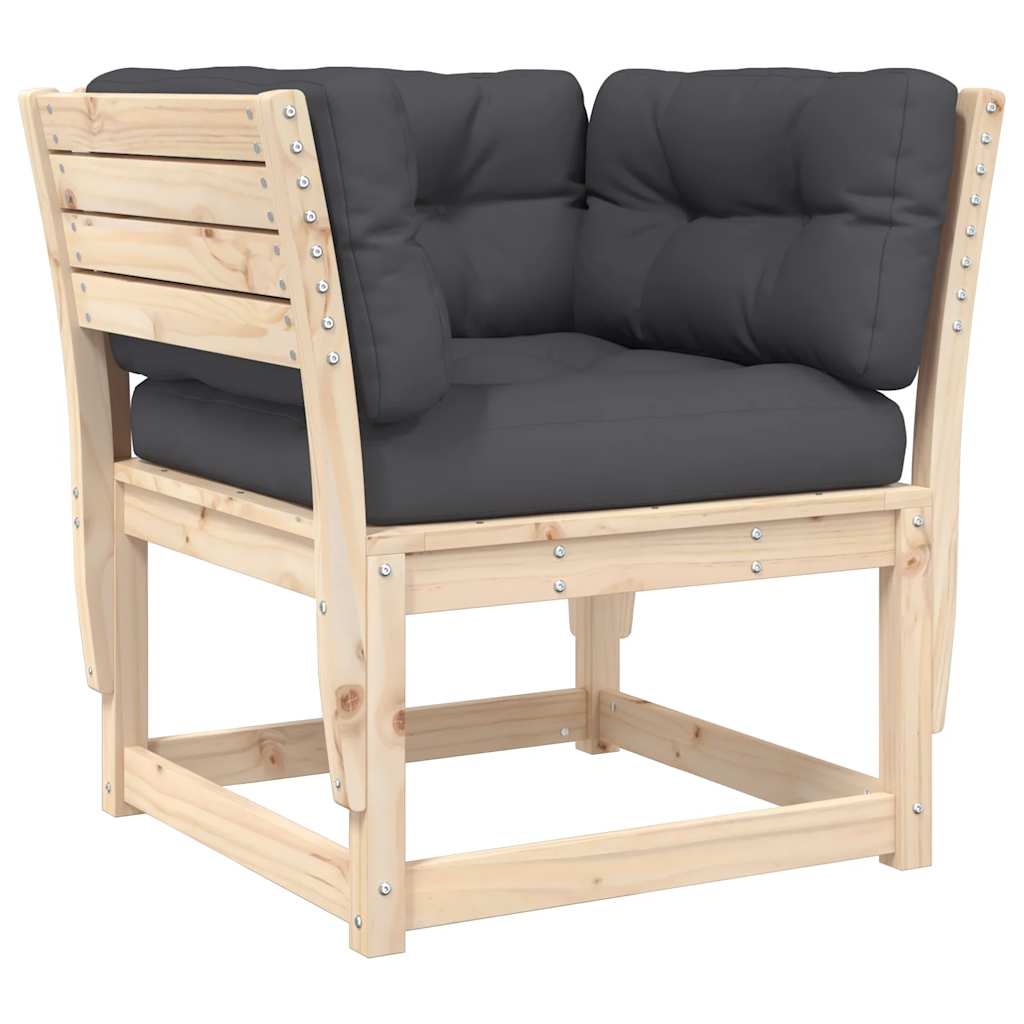 Garden Chair Solid Wood Pine