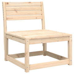 vidaXL Garden Sofas with Cushions 2pcs Solid Wood Pine 4