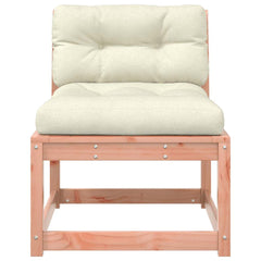 vidaXL Garden Sofas with Cushions 2pcs Solid Wood Douglas 6