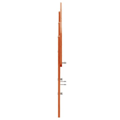 vidaXL Headboard Wax Brown 180 cm Solid Wood Pine 6