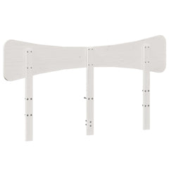 vidaXL Headboard White 150 cm Solid Wood Pine 6