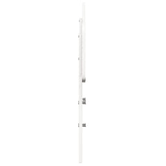 vidaXL Headboard White 100 cm Solid Wood Pine 5