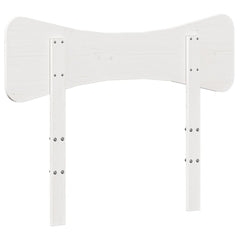 vidaXL Headboard White 100 cm Solid Wood Pine 6