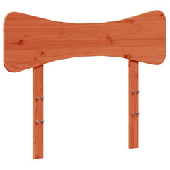 vidaXL Headboard Wax Brown 90 cm Solid Wood Pine 2