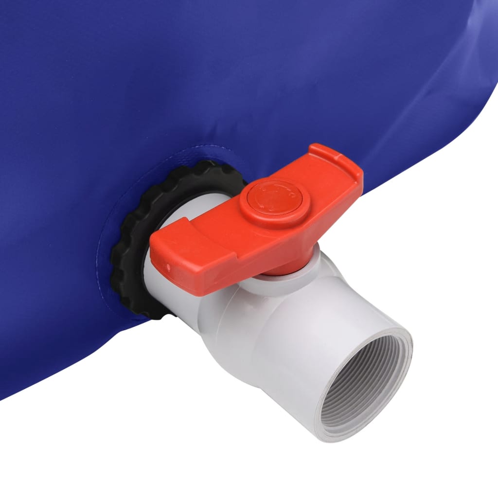 vidaXL Water Tank with Tap Foldable 100 L PVC 6