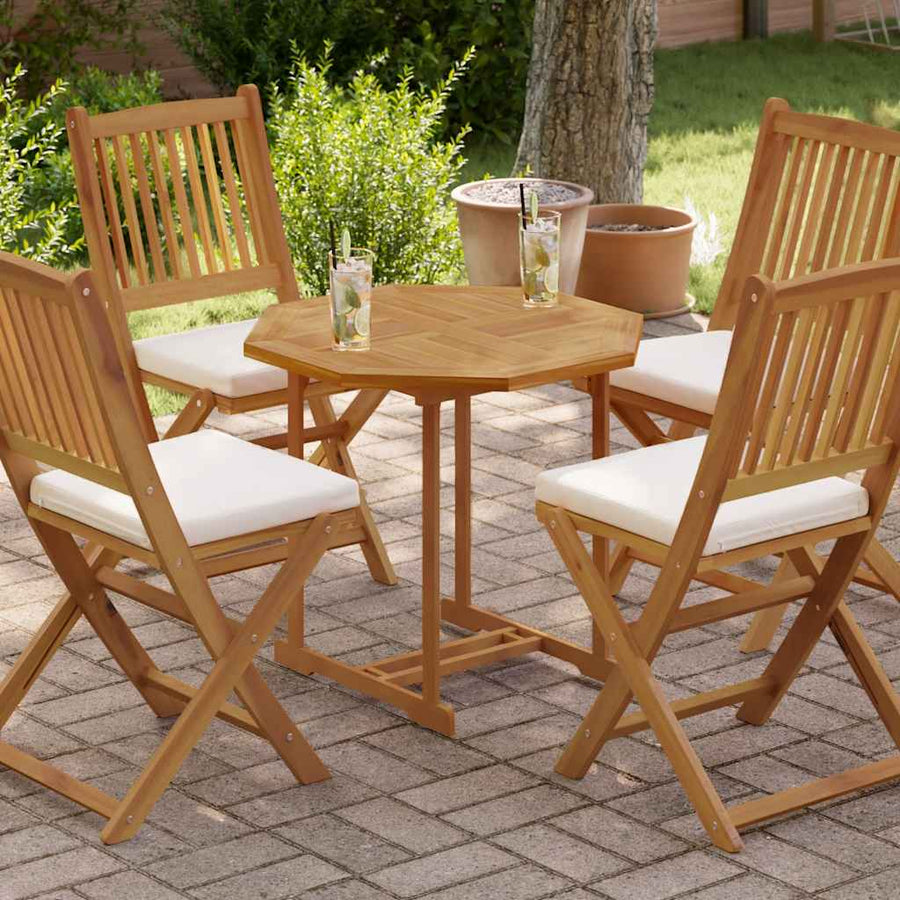 Table Top Octagonal Solid Wood Teak