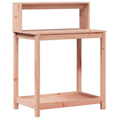 vidaXL Potting Table with Shelves 82.5x50x109.5 cm Solid Wood Douglas 2
