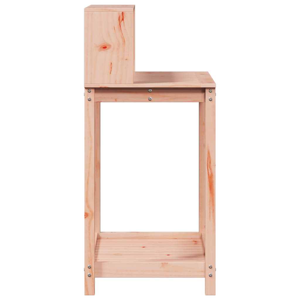 Potting Table with Shelves Solid Wood Pine Natural douglas 82,5 x 50 x 109,5 cm