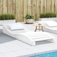 Sun Lounger 205x80x31,5 cm Solid Wood Pine 205 x 70 x 31.5 cm 1
