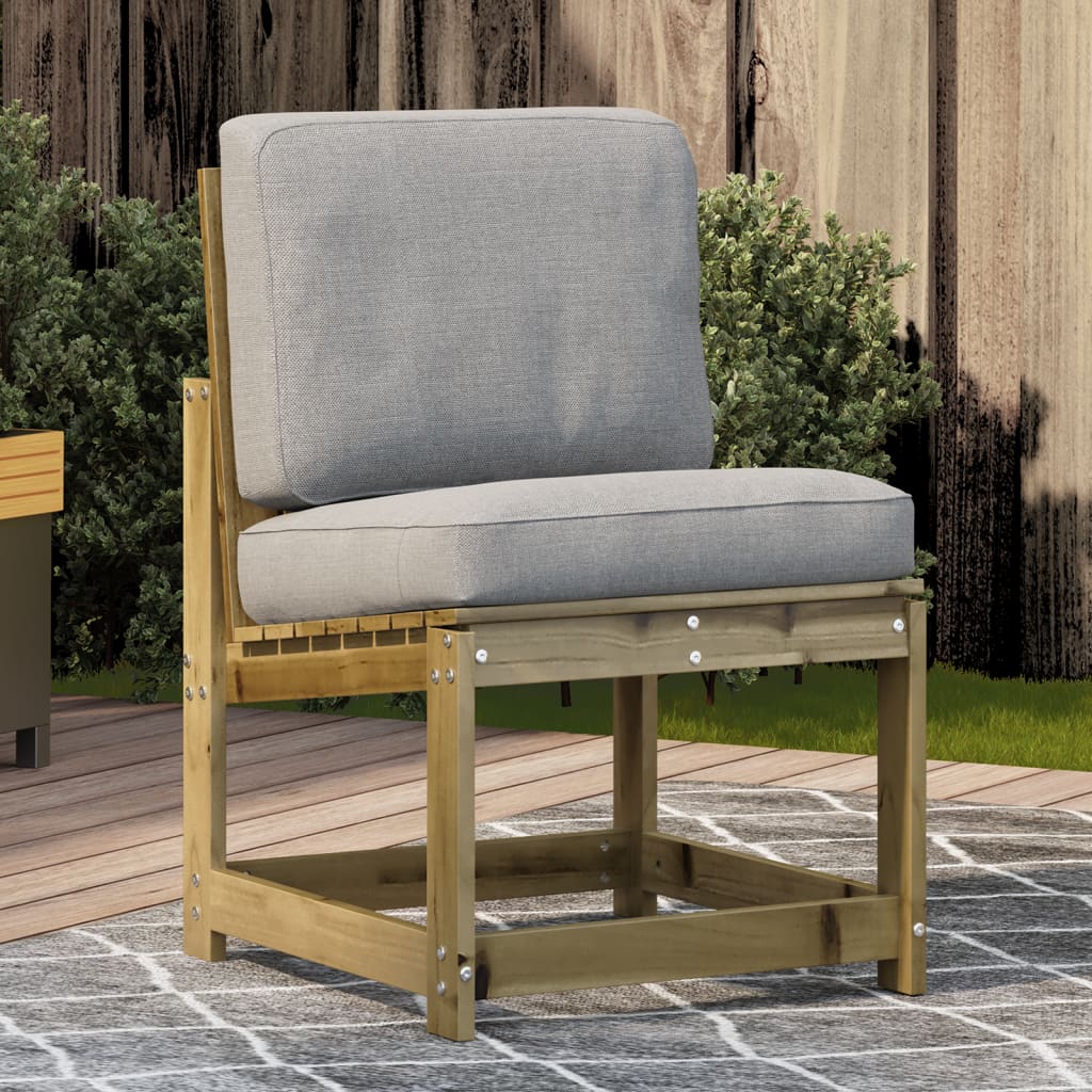 vidaXL Garden Chair 50.5x55x77 cm Impregnated Wood Pine 1