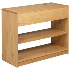 vidaXL Console Table "SAUDA" Oak 89,5x36,5x73 cm Solid Wood Pine 4