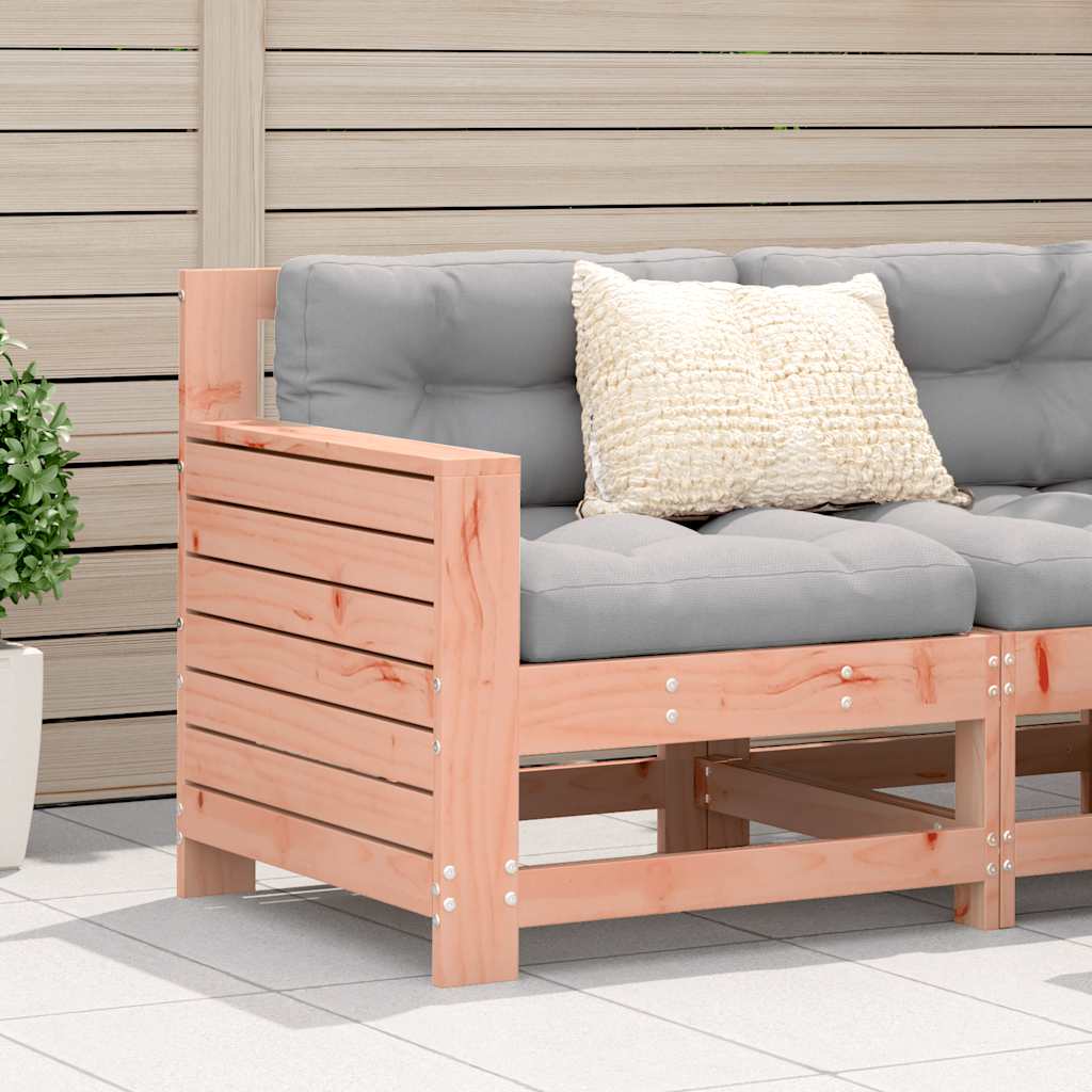 100x50x75 cm Solid Wood Douglas Untreated Douglas Wood Corner sofa