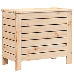 vidaXL Garden Footstool 62x31.5x52 cm Solid Wood Pine 2