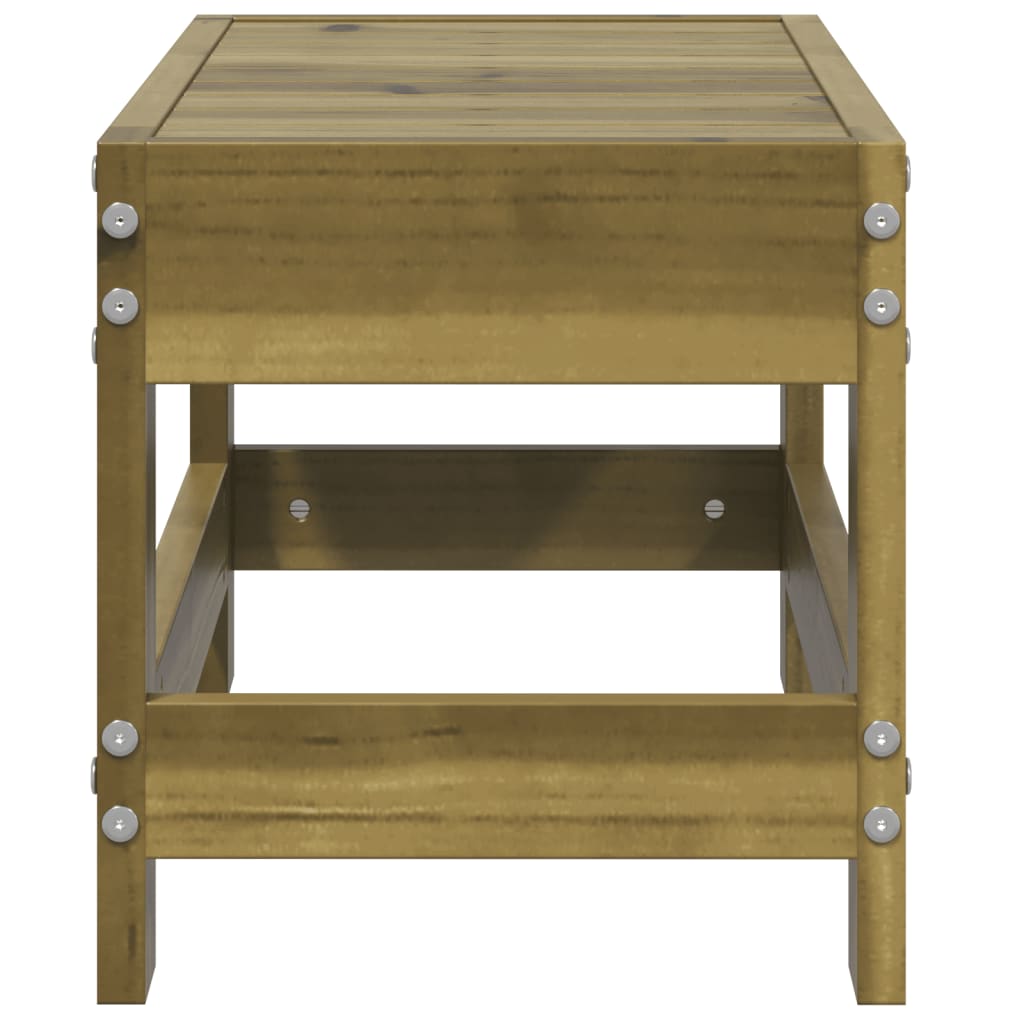 vidaXL Garden Footstool 62x30x32 cm Impregnated Wood Pine 5