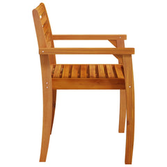 Garden Chairs 59x55x85 cm Solid Wood Acacia 2