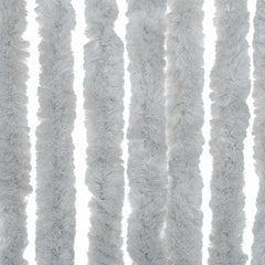 vidaXL Fly Curtain Grey 56x185 cm Chenille 6