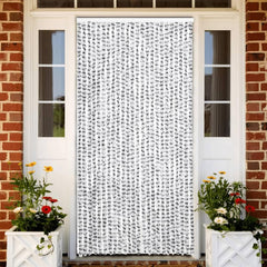 Fly Curtain Chenille Light grey dark
