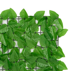 vidaXL Balcony Screen with Green Leaves 200x75 cm 4