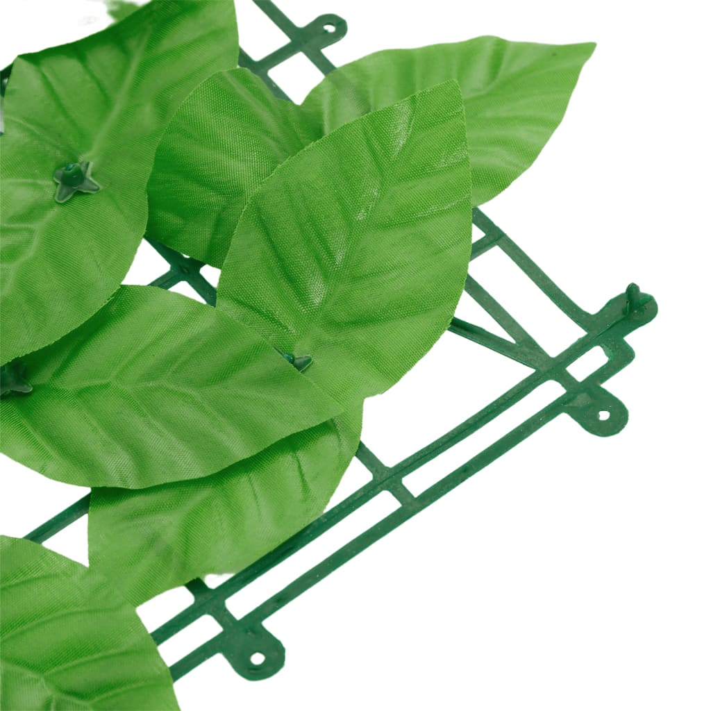 vidaXL Balcony Screen with Green Leaves 200x75 cm 5