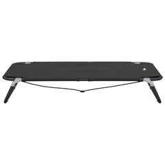 vidaXL Dog Bed Foldable Anthracite Oxford Fabric and Steel 5