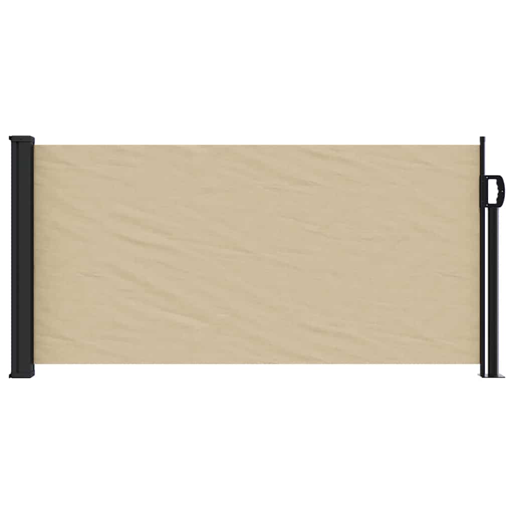 Retractable Side Awning 100x300 cm Drop 300 cm Width 100 cm Beige