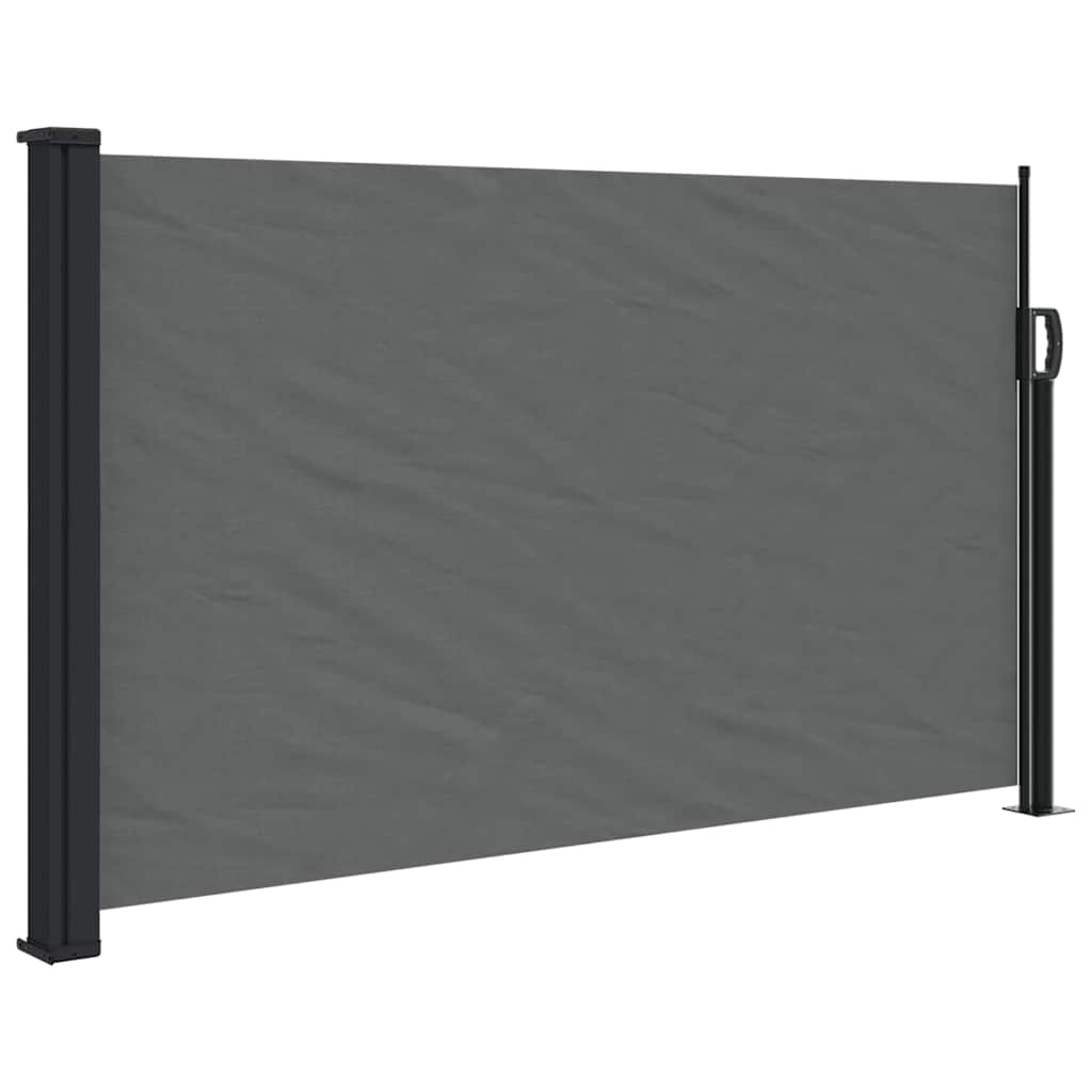 vidaXL Retractable Side Awning Anthracite 117x300 cm 2